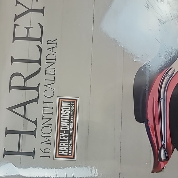 Harley davidson calendar 2008 great pictures nwt - Picture 2 of 7